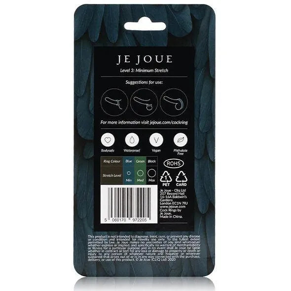 Anneau En Silicone Bleu Pour Érections Puissantes