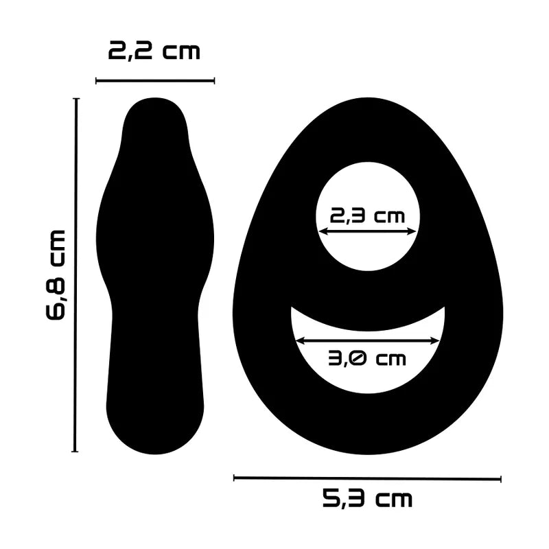 Anneau Pénien Silicone Hypoallergénique Pour Érection