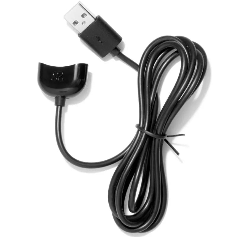 Anneau vibrant flexible noir Je Joue Mio avec câble USB, intensifie l'intimité des couples, vibrations puissantes.