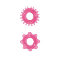 Pack 2 Anneaux Péniens Extensibles avec Picots Stimulateurs