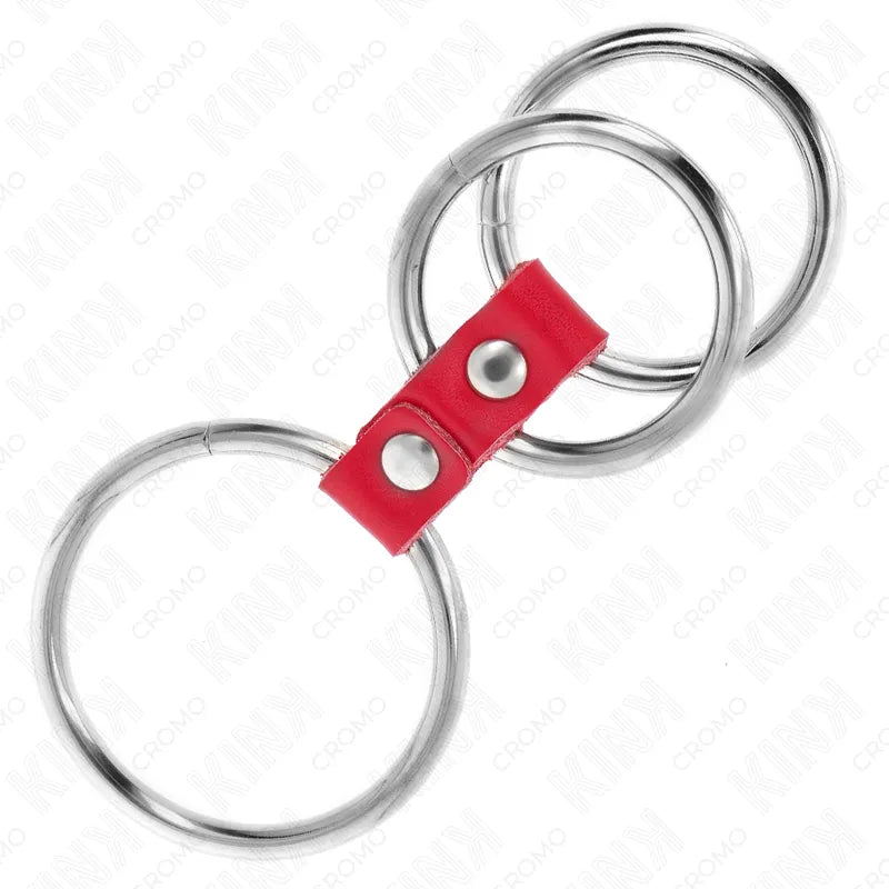 Anneaux Péniens Bdsm Cuir Réglable
