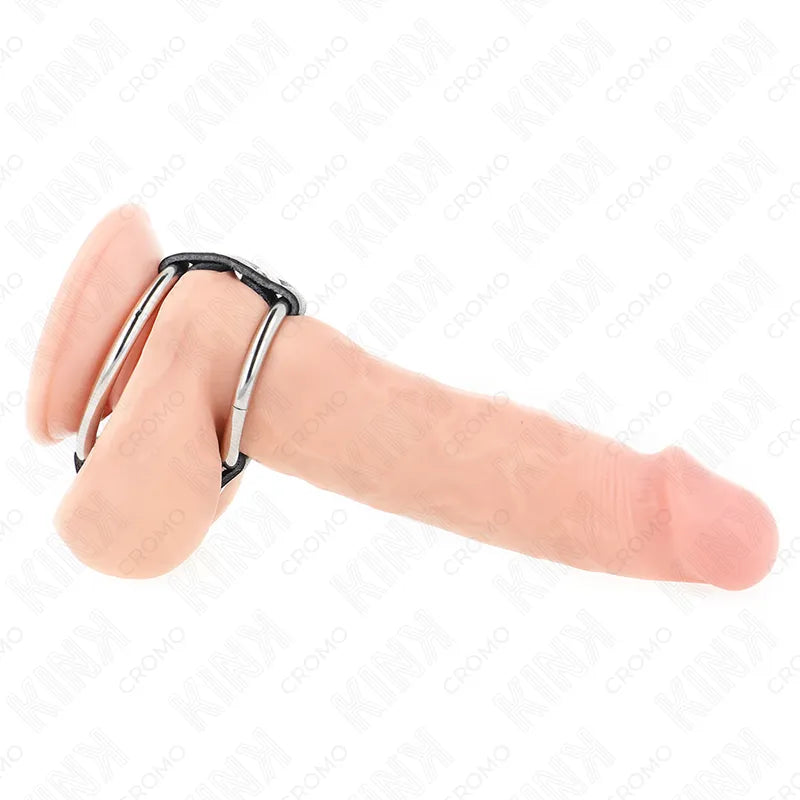 Anneaux Péniens Bdsm En Cuir Ajustable