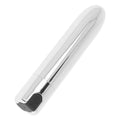 Balle Vibrante Argentée Rechargeable Usb