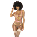 Body En Dentelle Brodée Rose Mapalé