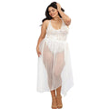 Body Grande Taille Dentelle Blanche Sexy