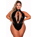 Body Grande Taille Simili Cuir Clouté Dreamgirl