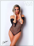 Body Transparent Noir Style Clara Morgane Confortable