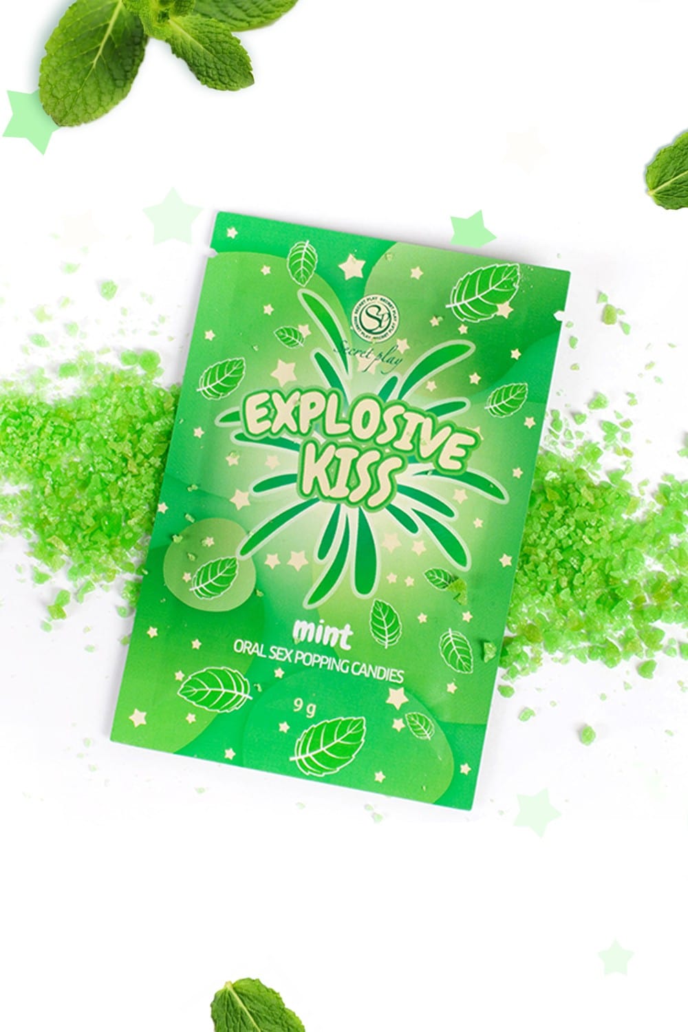 Bonbons pétillants à la menthe spécial sexe oral - SP3703