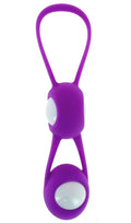 Boules De Geisha Violettes En Silicone Ultra Silencieuses