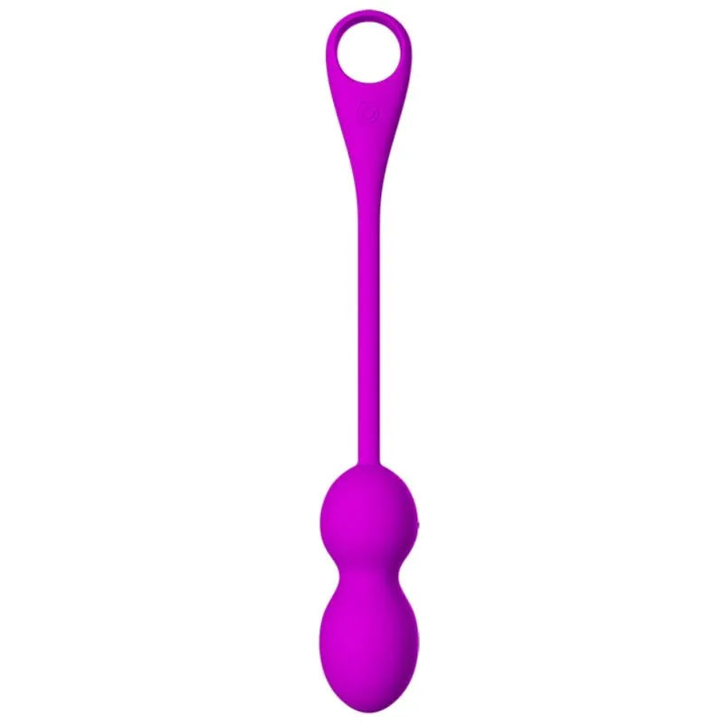 Boules De Kegel Vibrantes Violettes Avec Application