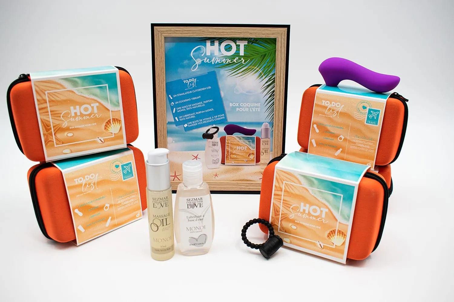 Box Couple Été Avec Produits Monoï