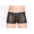 Boxer Imprimé Panthère Polyester Élasthanne