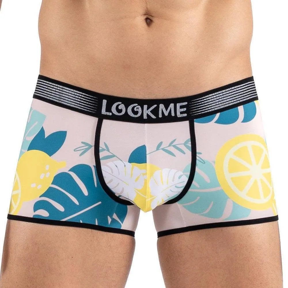 Boxer Imprimé Savane Citron Confort Lookme | Boutique du plaisir