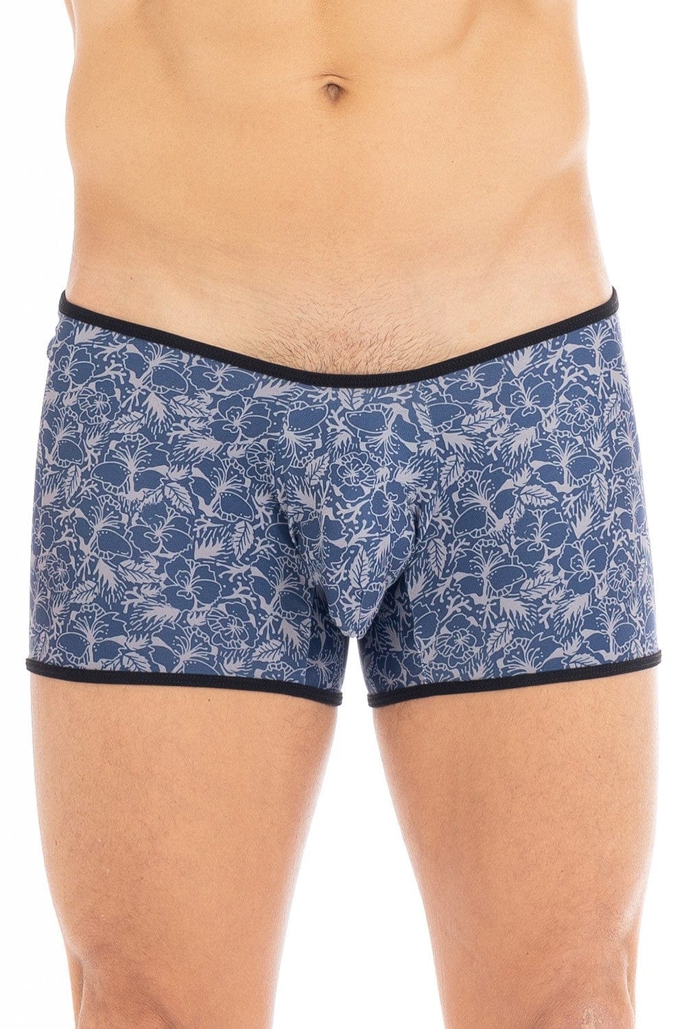 Boxer imprimé bleu Paradise - LM2304-67BLU