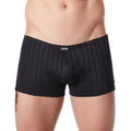Boxer Noir Rayé Confortable Pour Homme