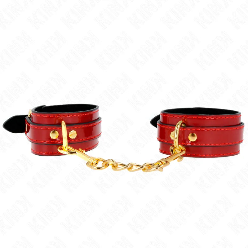 Bracelets Bdsm Confort En Cuir Végétalien