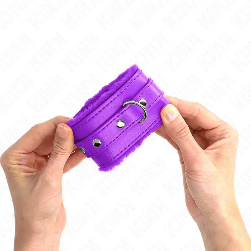 Bracelets Bdsm Confortables En Cuir Végétalien
