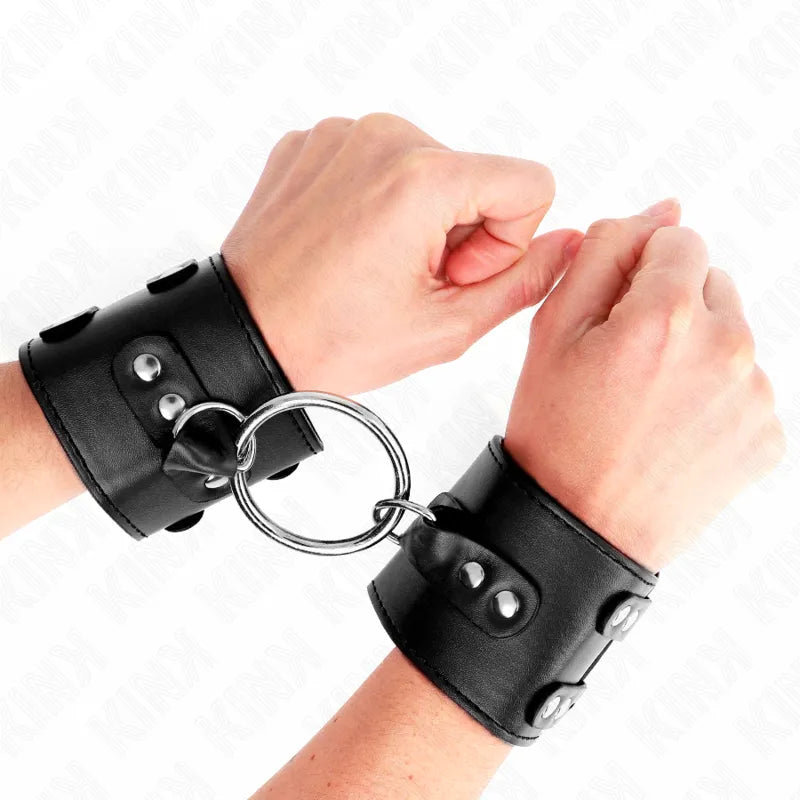 Bracelets Bdsm En Cuir De Haute Qualité