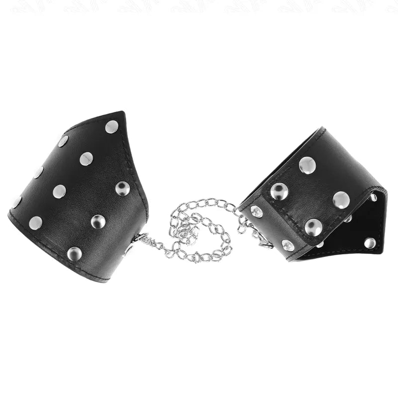 Bracelets Bdsm En Cuir Véritable Élégants