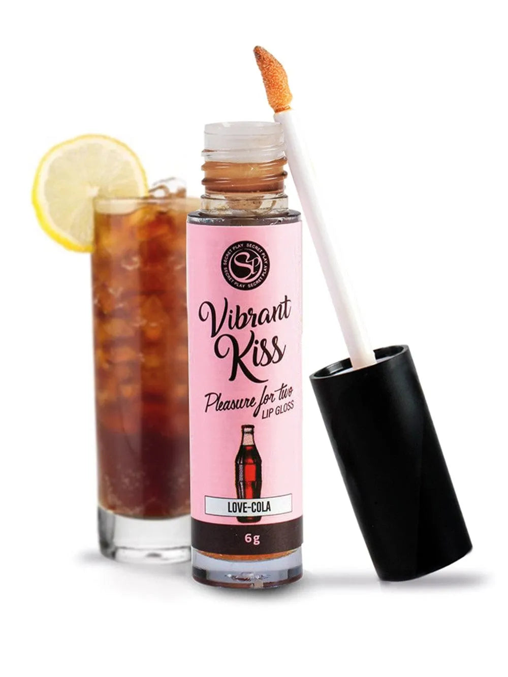 Brillant À Lèvres Vibrant Saveur Cola Pour Plaisir Oral