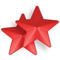 Cache-Tétons Étoile Métallique Rouge Réutilisable