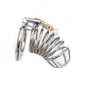 Cage À Pénis Métal Sans Nickel Taille L