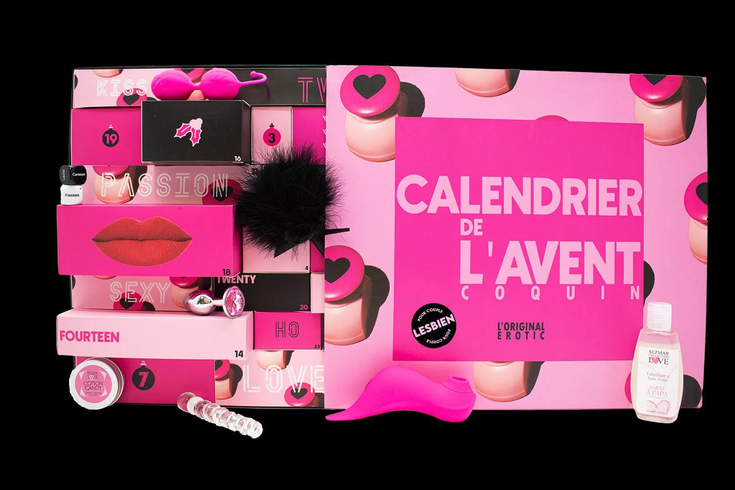 Calendrier De L'Avent Érotique Pour Couple Lesbien 2023