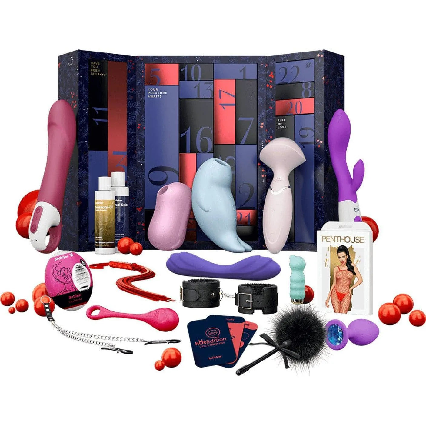 Calendrier De L'Avent Satisfyer Premium 2024 Produits Intimes