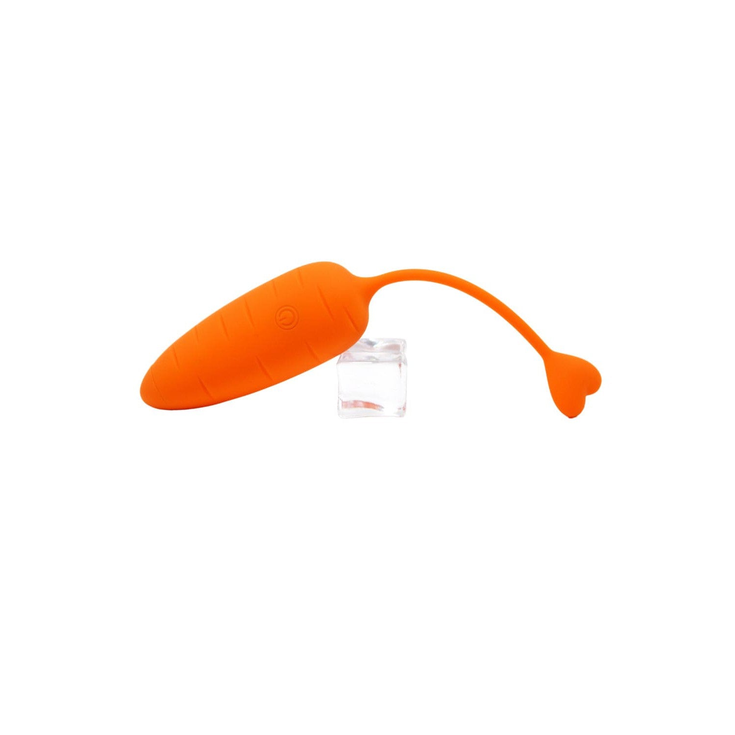 CARROT, Un Œuf vibrant avec télécommande, couleur et forme "Carotte" en silicone médical - BQ134ORA