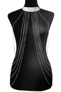 Chaine De Corps Argentée Be Lily Pour Robe