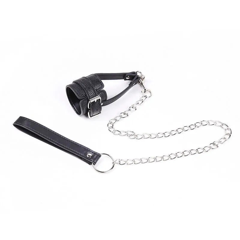 Cockring Ajustable En Simili Cuir