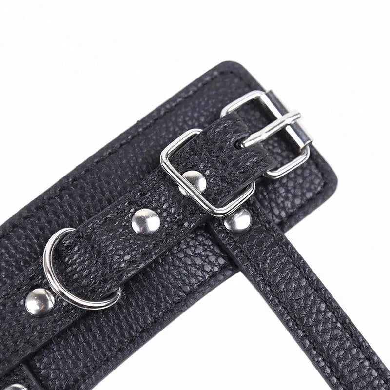 Cockring Ajustable En Simili Cuir