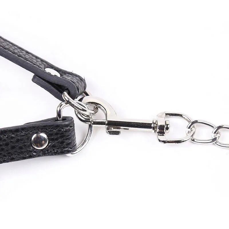 Cockring Ajustable En Simili Cuir