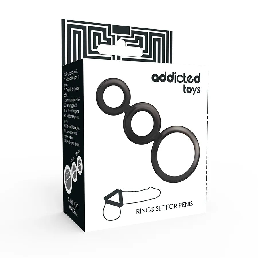 Cockring Anti-Éjaculation Précoce Silicone Adaptable