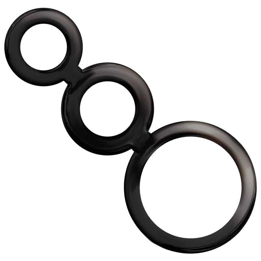 Cockring Anti-Éjaculation Précoce Silicone Adaptable