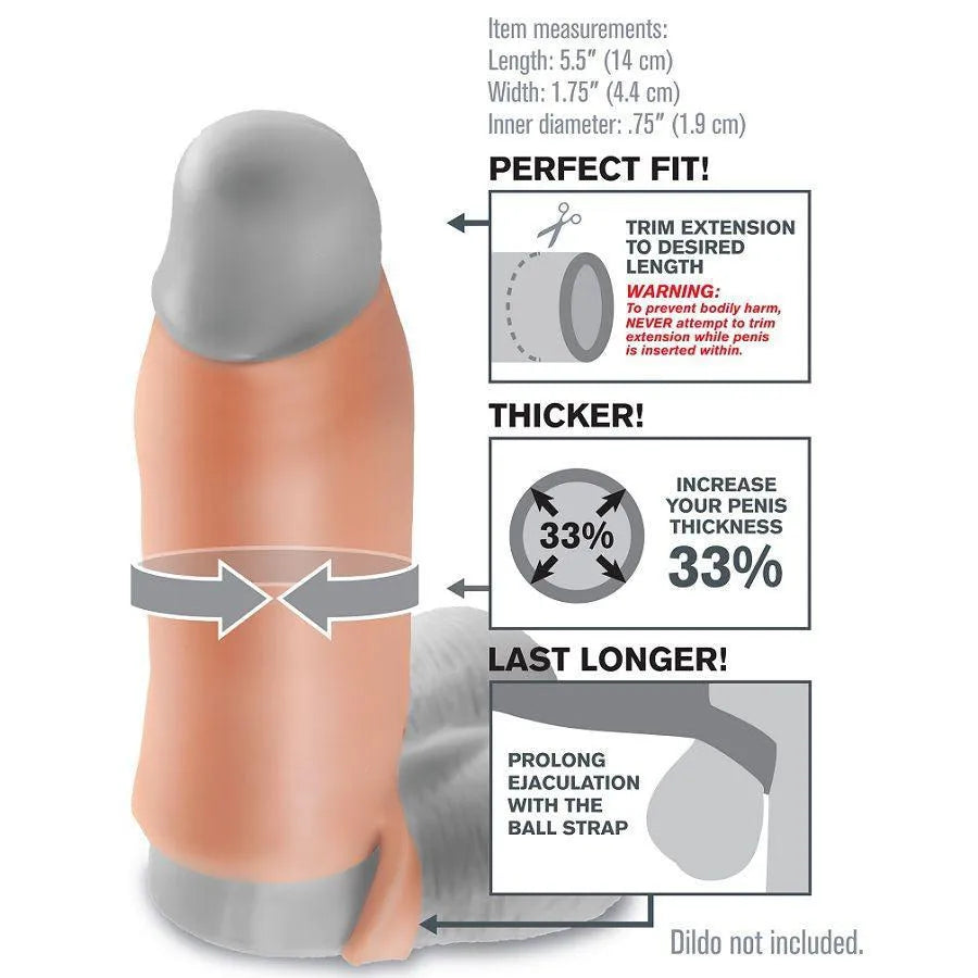 Cockring Extensible Ultra Réaliste Pour Érection