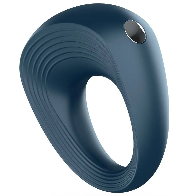 Cockring Silicone Bleu Vibrations Couples
