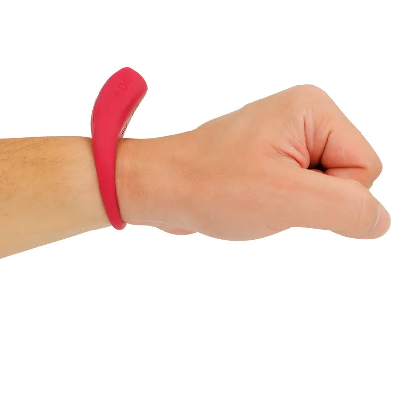 Cockring Silicone Rouge Étanche Vibrations