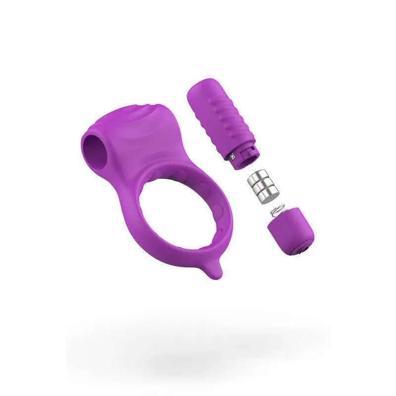 Cockring Silicone Étanche À Crêtes