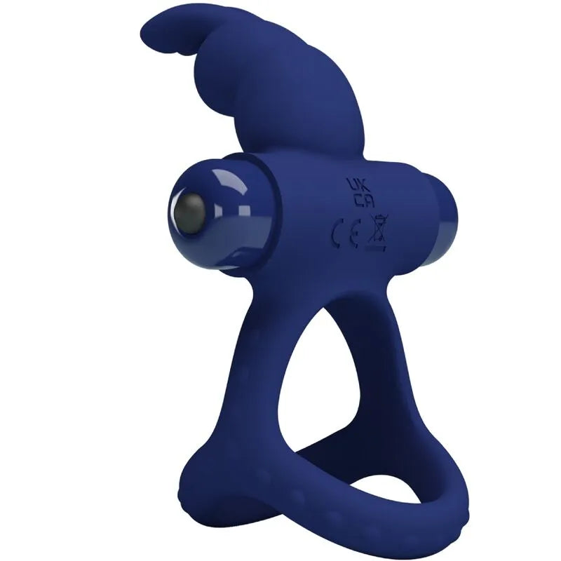 Cockring Silicone Vibrant Bleu Durable