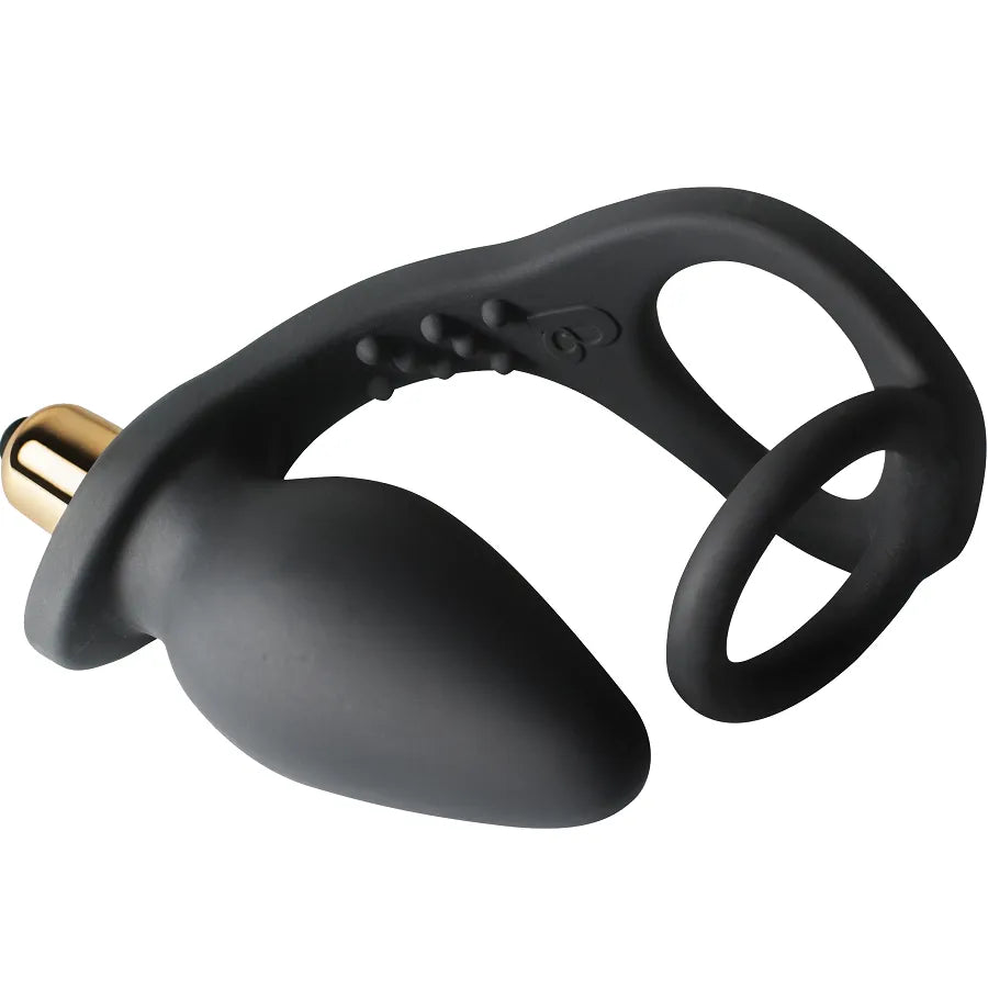 Cockring Vibrant En Silicone Pour Couple