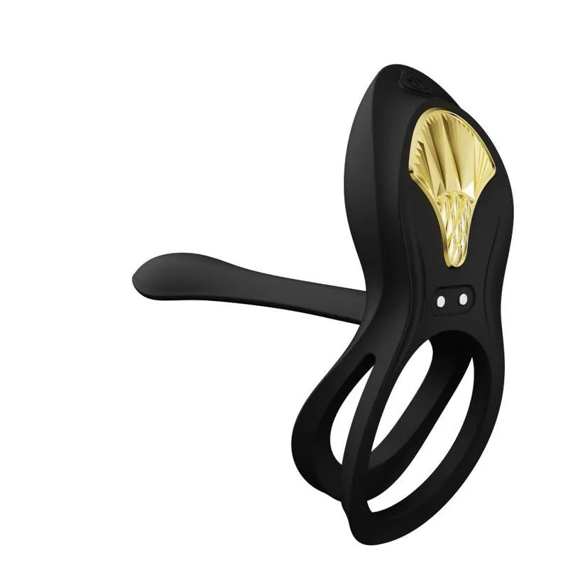 Cockring Vibrant Ergonomique Silicone Pour Couples