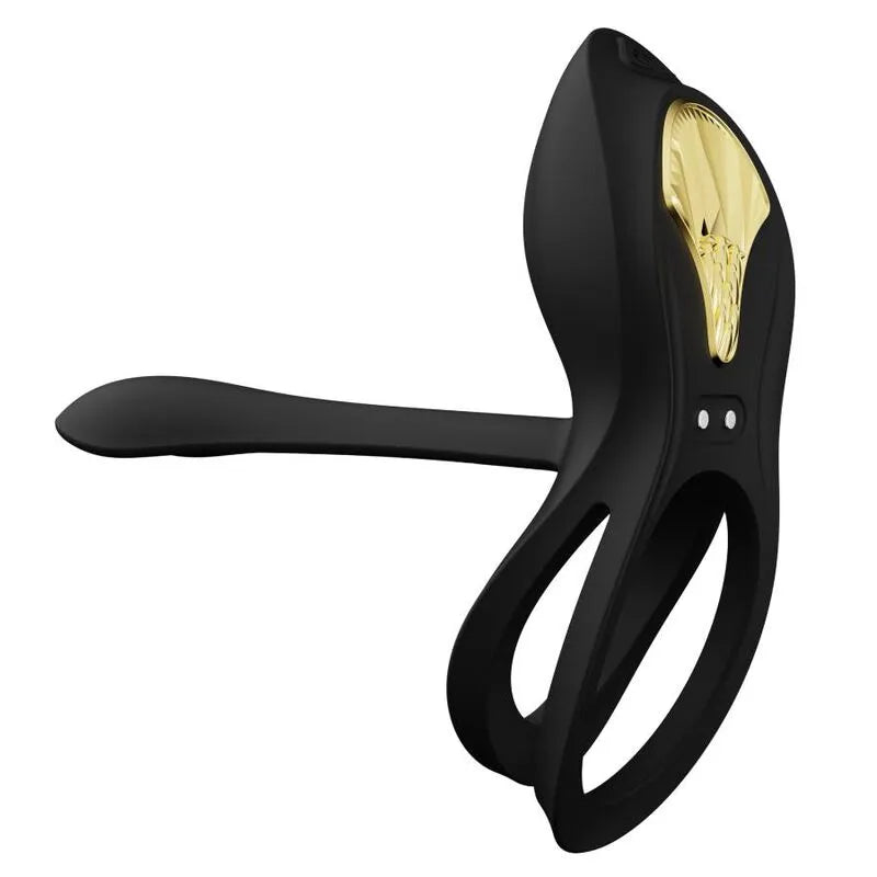 Cockring Vibrant Ergonomique Silicone Pour Couples
