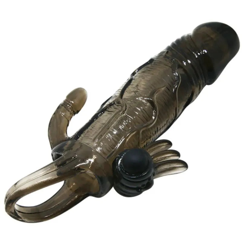 Cockring Vibrant Réaliste Avec Stimulateur Anal