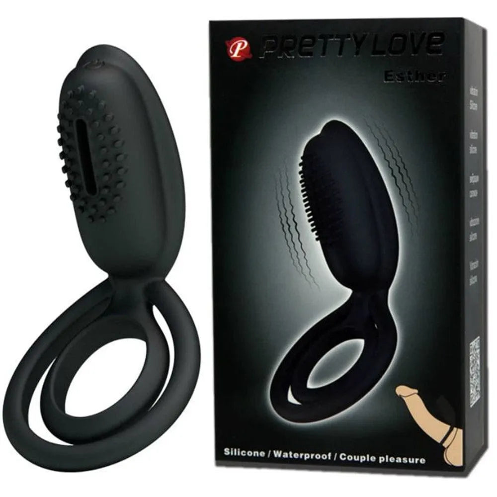 Cockring Vibrant Silicone Avec Stimulateur Clitoridien