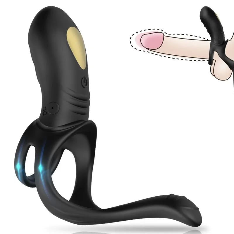 Cockring Vibrant Silicone Rechargeable Étanche