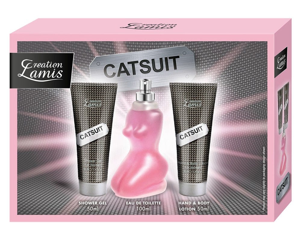 Coffret Eau de parfum Catsuit for Women, gel douche et crème main et corps - R628905