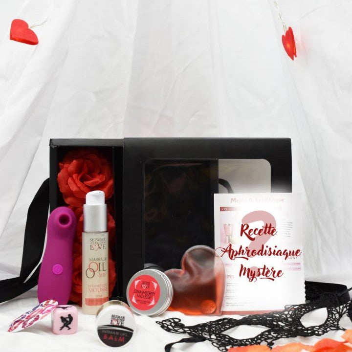 COFFRET SAINT VALENTIN "PASSION"