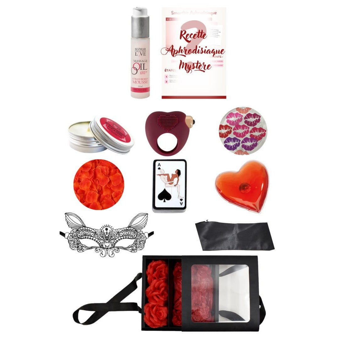 COFFRET SAINT VALENTIN "ROMANCE"