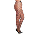 Collant Grande Taille Losange Large En Nylon